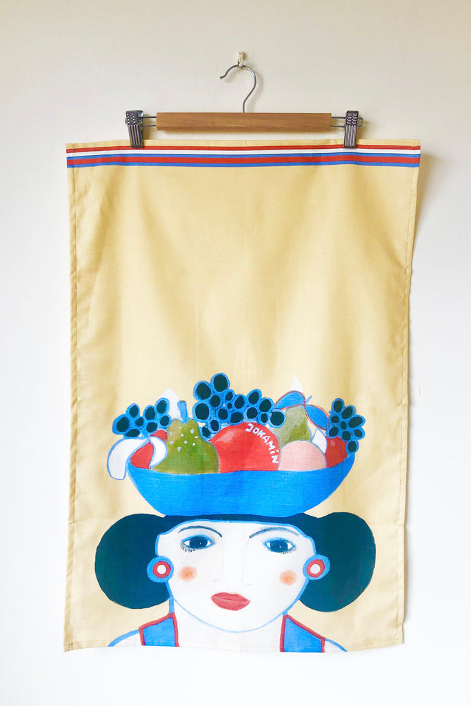 Fruitful Mind - tea towel tea towel - Jokamin