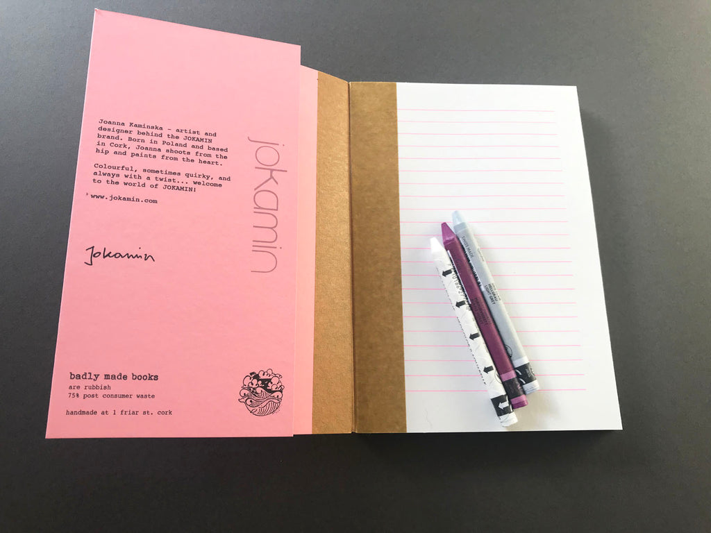 Naked Truth - pink notebook Book - Jokamin