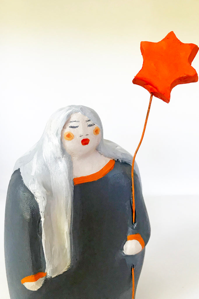 Wise Woman - art doll Art doll - Jokamin