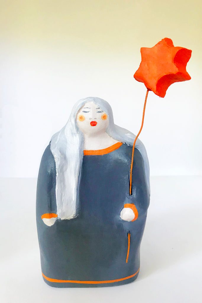 Wise Woman - art doll Art doll - Jokamin